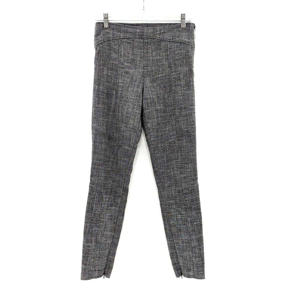 Marciano Guess Wool Blend Gray Skinny Ankle Side Zip Office Pants Size 4 28x28